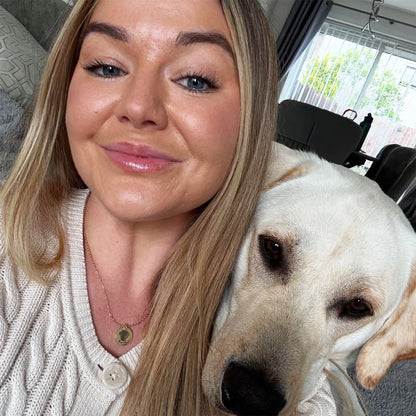 Personlig halskjede med kjæledyransikt