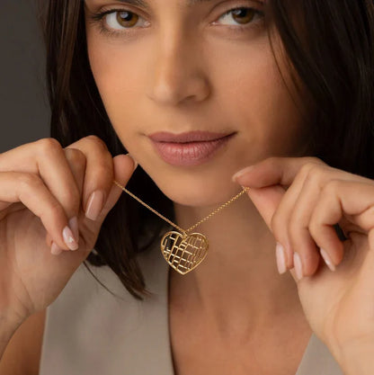 Personlig kart-halskjede